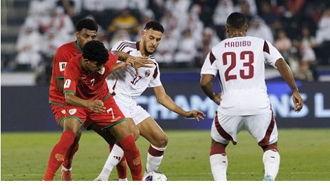  Kết quả Oman 0-0 Qatar: Chủ nhà bất lực